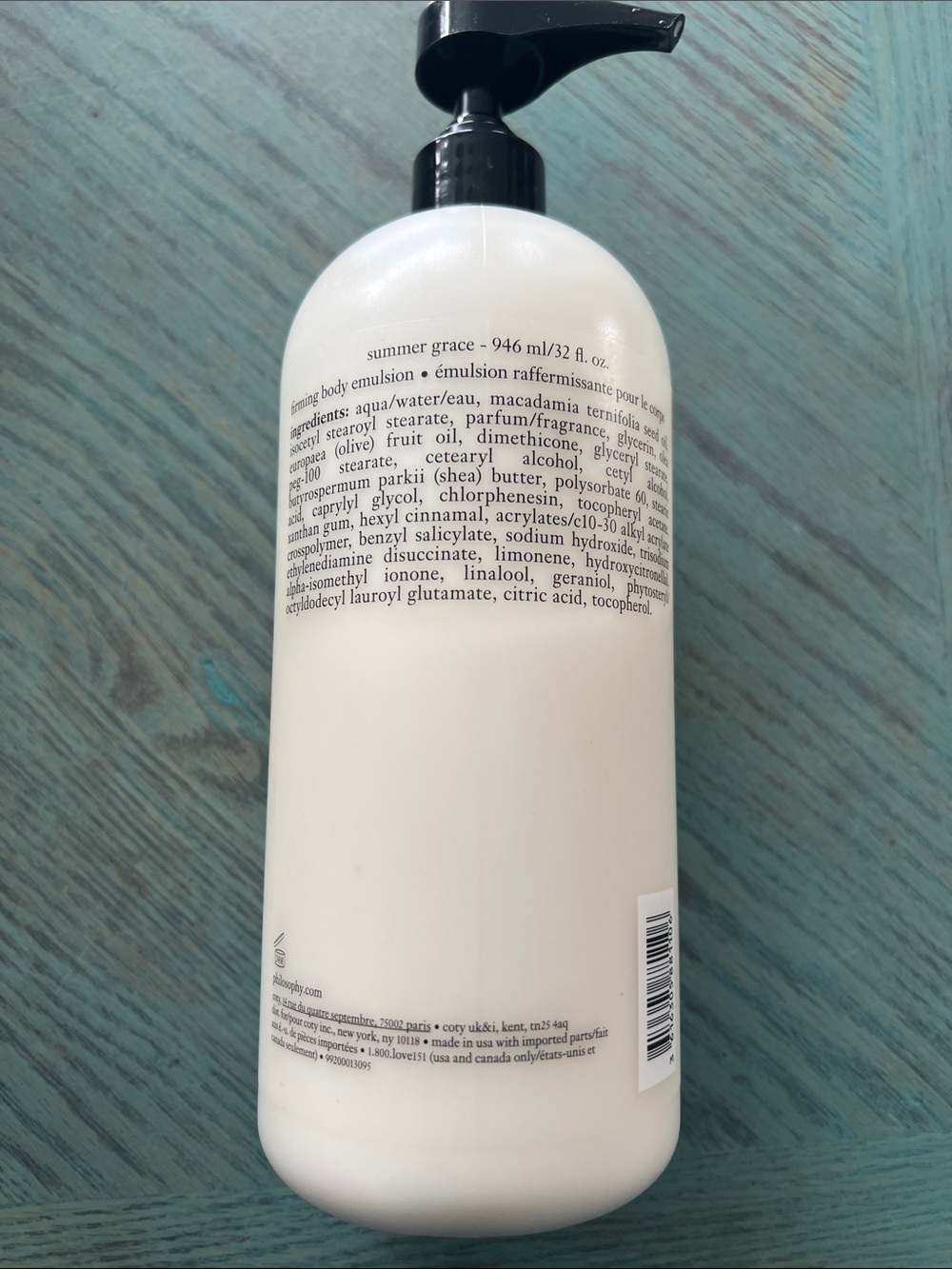 Philosophy Summer Grace Body Emulsion 32 oz - Picture 3 of 4